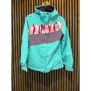 Aperture Hiking Jacket Womens Small Ski‎ Snowboard Turquoise